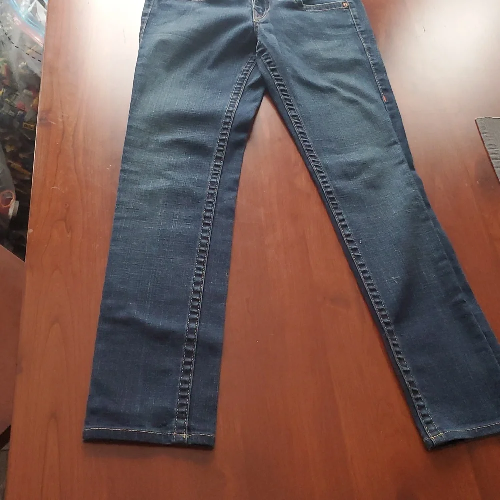 True Religion Dark Blue Jeans Size 28 - Picture 8 of 9